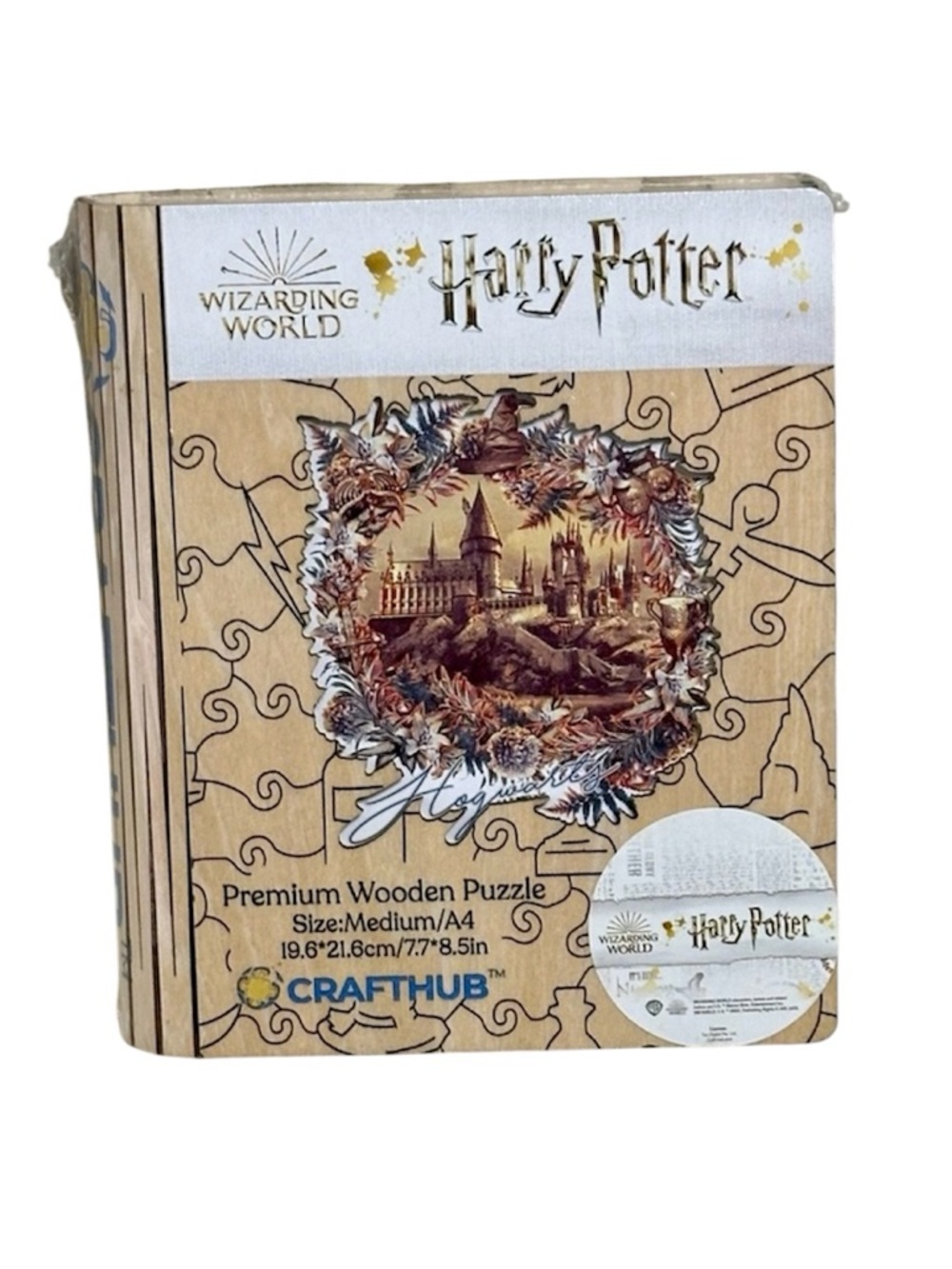 Harry Potter Craft Hub Wooden Jigsaw Puzzle BLl Hogwarts Castle Medium (121 pcs)